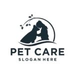 Premium Vector _ Pet Care Logo Design